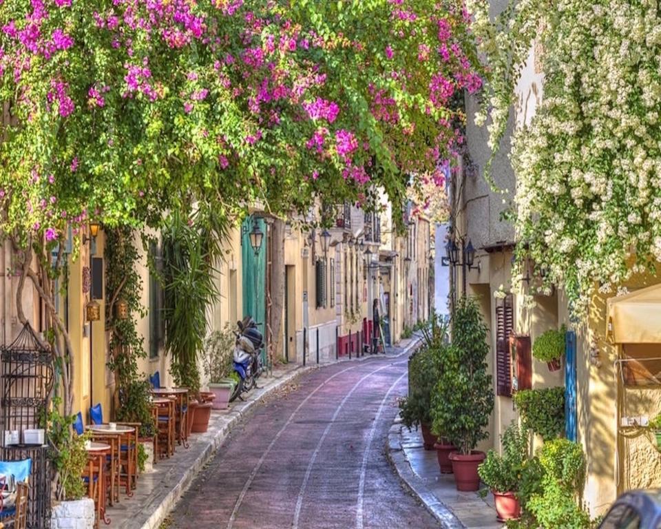 Athens Plaka Modern Decorated Apartment Buitenkant foto